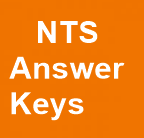 NTS Answer Keys