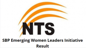 SBP Emerging Women Leaders Initiative Result 2022 NTS Merit list Online Check